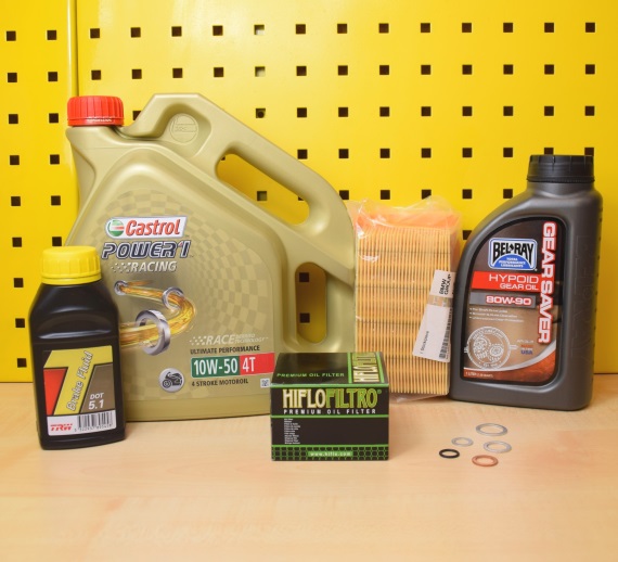 Motoröl Ölfilter BMW R1200GS R1200R RT 2010-2014 Komplett Castrol