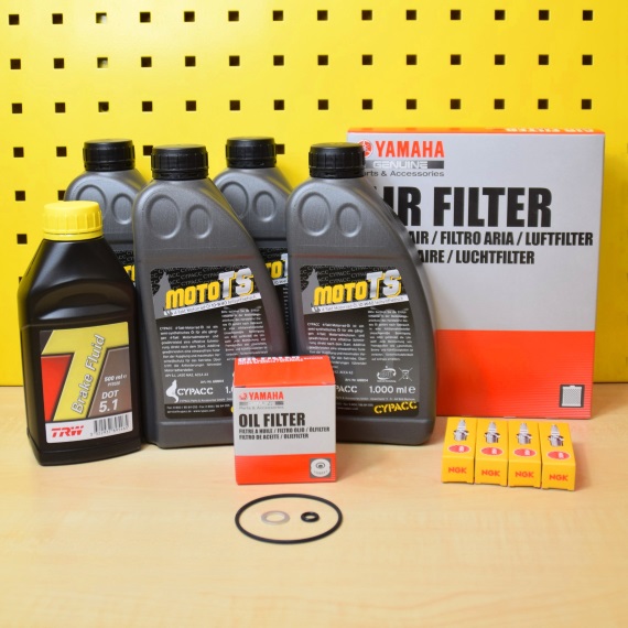 Yamaha XJR 1200 /SP 95-98 4PU ALPINE 10w40 Öl HiFlo Ölfilter